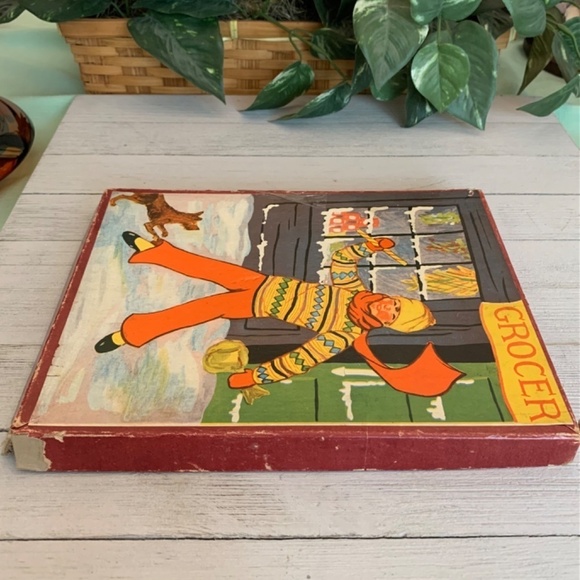 Handy Spandy & Little Tom Tucker Cardboard Puzzles 30s/40s Original Box VTG RARE - Picture 9 of 9